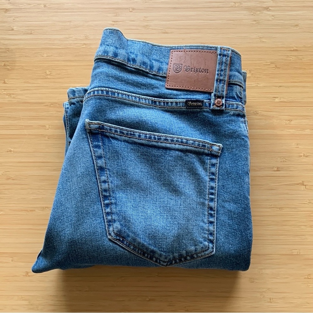 Brixton Men's Blue Denim Jeans
